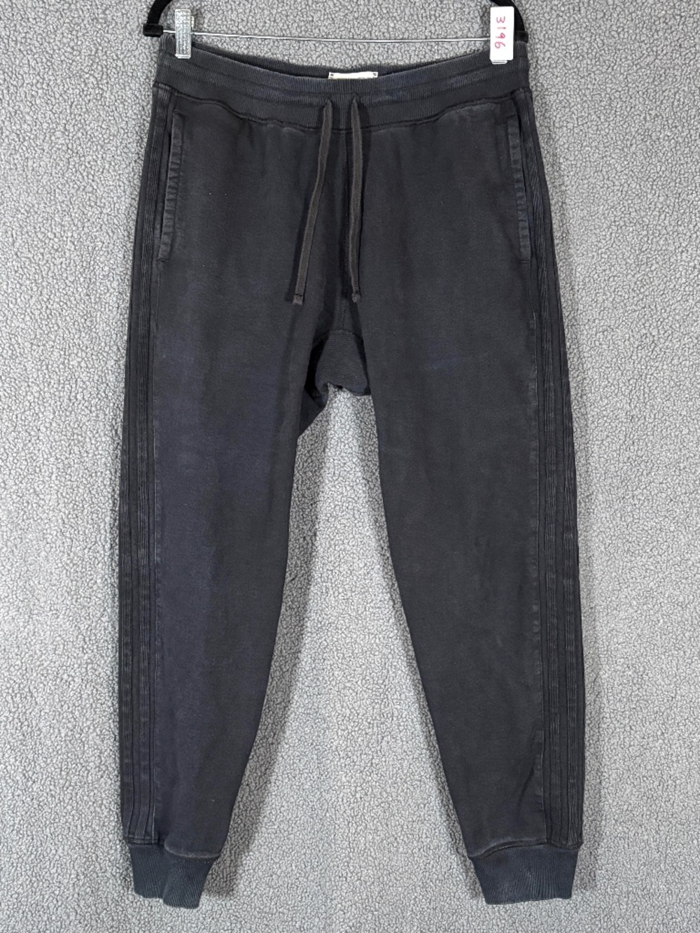 Reigning Champ Adidas Heavy Cotton Joggers Pants - Men's Size L - Faded Black